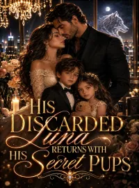 His Discarded Luna, Returns with secret Pups Novel Cover
