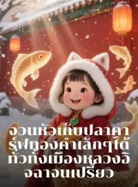 หน้าปกนวนิยาย จวนหัวเก็บปลาคาร์ฟทองคำเล็กๆ ได้ ทั่วทั้งเมืองหลวงอิจฉาจนเปรี้ยว