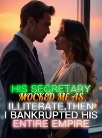 His Secretary Mocked Me as Illiterate,Then I Bankrupted His Entire Empire Novel Cover