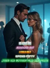 He Gave Me Millions But I Could Only Spend Fifty ,Then His Mother Paid the Price  Novel Cover