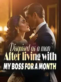 Disguised as a man: After living with my boss for a month Novel Cover
