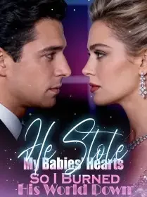 He Stole My Babies' Hearts , So I Burned His World Down Novel Cover