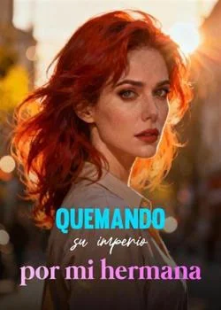 Portada de la novela Quemando su imperio por mi hermana