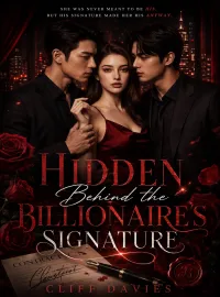 Hidden Behind the Billionaire's Signature Novel Cover