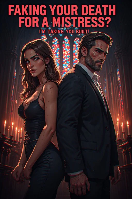 Faking Your Death for a Mistress? I'm Taking Everything You Built! Novel Cover