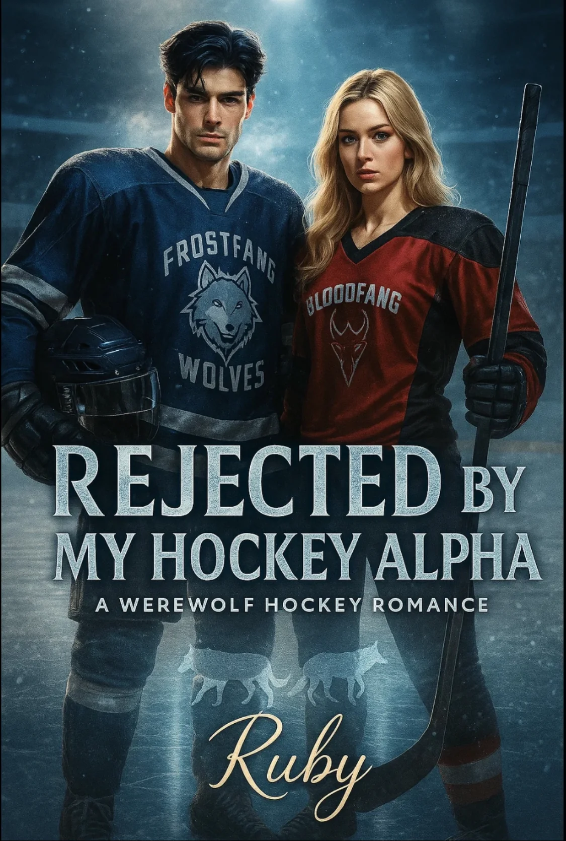 Rejected By My Hockey Alpha Novel Cover