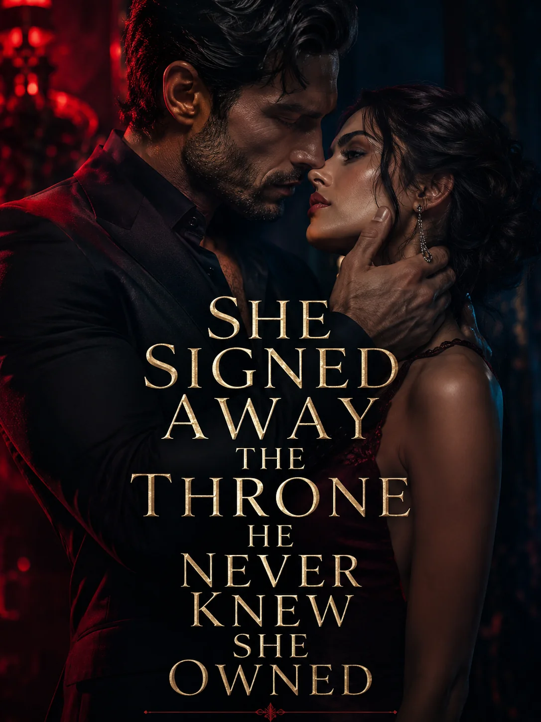 She Signed Away the Throne He Never Knew She Owned Novel Cover