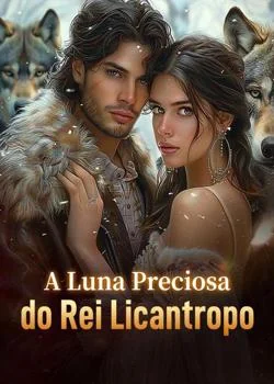 Capa do romance A Luna Preciosa do Rei Licantropo