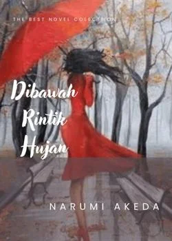 Sampul Novel Di Bawah Rintik Hujan