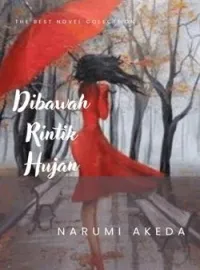 Sampul Novel Di Bawah Rintik Hujan