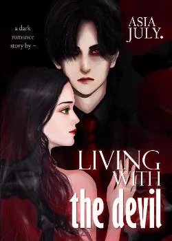 Sampul Novel Living With The Devil
