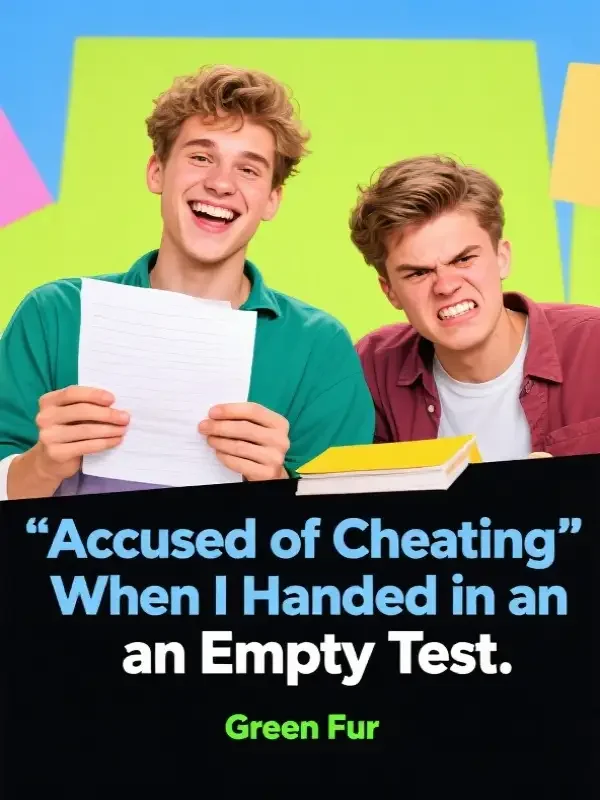 Accused of Cheating When I Handed in an Empty Test Novel Cover