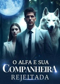 Capa do romance O Alfa e sua companheira rejeitada