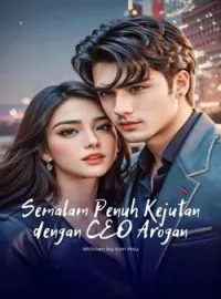 Sampul Novel Semalam Penuh Kejutan dengan CEO Arogan