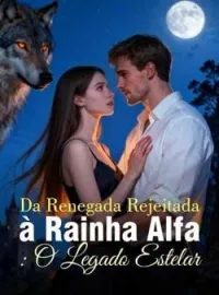 Capa do romance Da Renegada Rejeitada à Rainha Alfa: O Legado Estelar