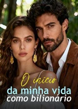 Capa do romance O início da minha vida como bilionário