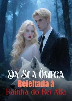Capa do romance Da Sua Ômega Rejeitada à Rainha do Rei Alfa
