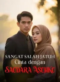 Sampul Novel Sangat Salah Jatuh Cinta dengan Saudara Asuhku