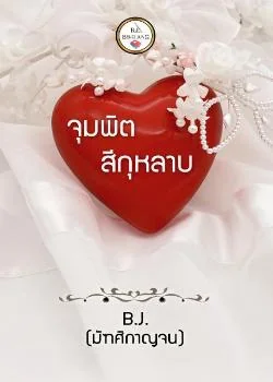 ภาพปกนิยายเรื่อง จุมพิตสีกุหลาบ