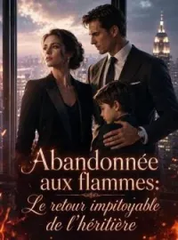 Couverture du roman Abandonnée aux flammes: Le retour impitoyable de l'héritière
