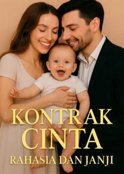 Sampul Novel Kontrak Cinta: Rahasia dan Janji