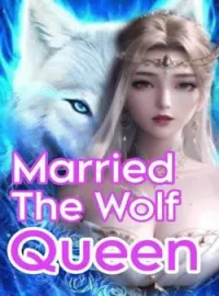 Sampul Novel Married The Wolf Queen