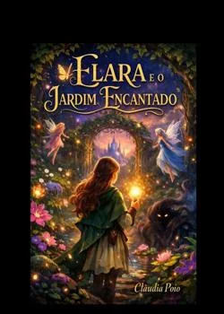 Capa do romance Elara e o Jardim Encantado 