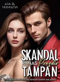 Sampul Novel Skandal Panas Presdir Tampan