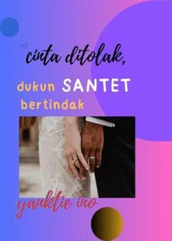 Sampul Novel CINTA DITOLAK DUKUN SANTET BERTINDAK