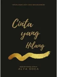 Sampul Novel Cinta yang Hilang