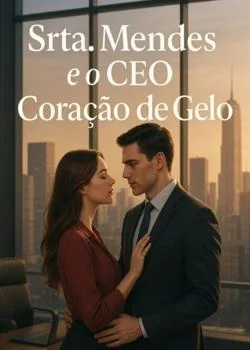 Capa do romance Srta. Mendes e o CEO Coração de Gelo 