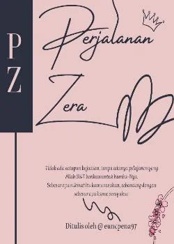 Sampul Novel Perjalanan Zera 