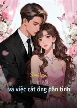 Bìa tiểu thuyết Tình yêu, lời nói dối và việc cắt ống dẫn tinh