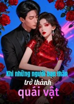 Bìa tiểu thuyết Khi những người bạn thân trở thành quái vật