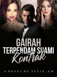 Sampul Novel Gairah Terpendam Suami Kontrak