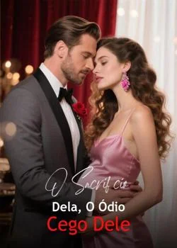 Capa do romance O Sacrifício Dela, O Ódio Cego Dele