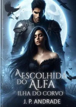 Capa do romance A Escolhida Do Alfa. Ilha do Corvo 