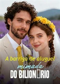 Capa do romance A barriga de aluguel mimada do bilionário