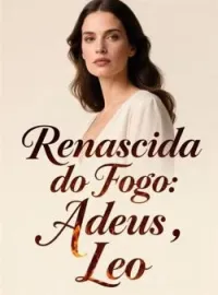 Capa do romance Renascida do Fogo: Adeus, Leo