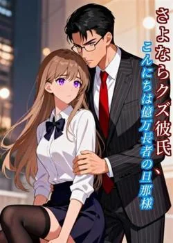 さよならクズ彼氏、こんにちは億万長者の旦那様 の小説カバー