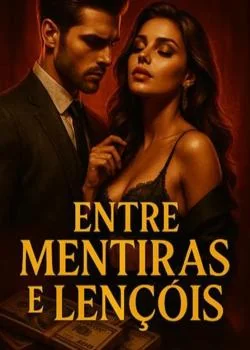 Capa do romance "Entre Mentiras e Lençóis"