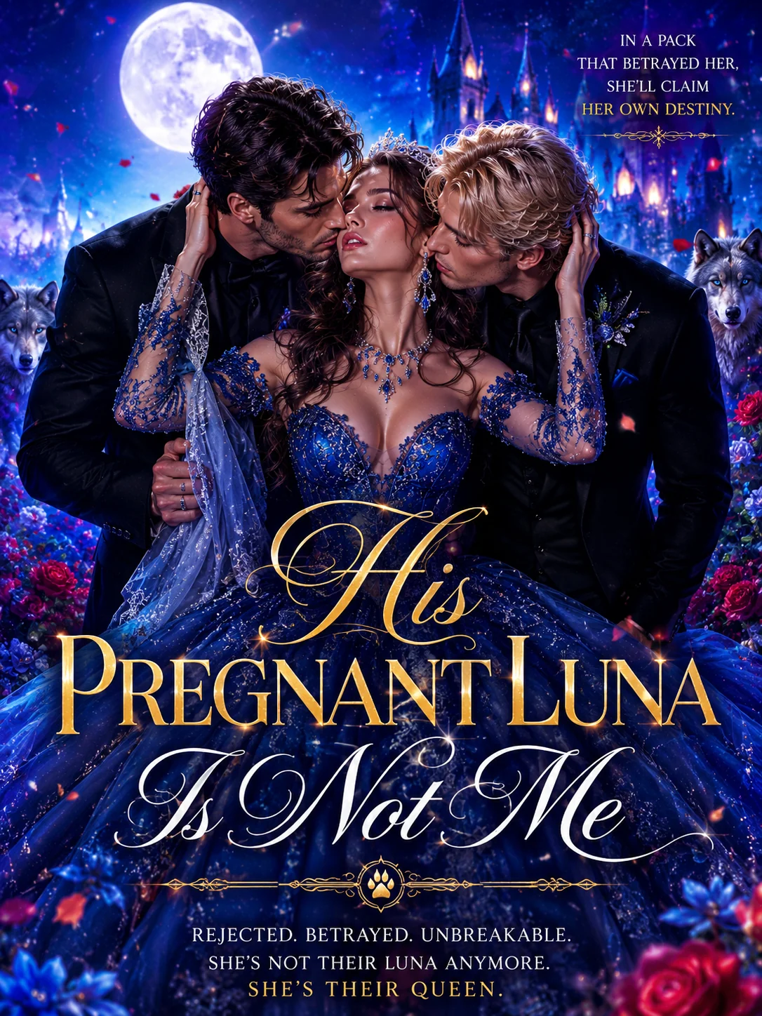 His Pregnant Luna Is Not Me Novel Cover
