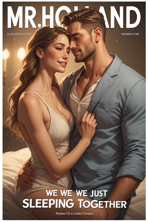 Mr. Holland Said We Were Just Sleeping Together. Novel Cover