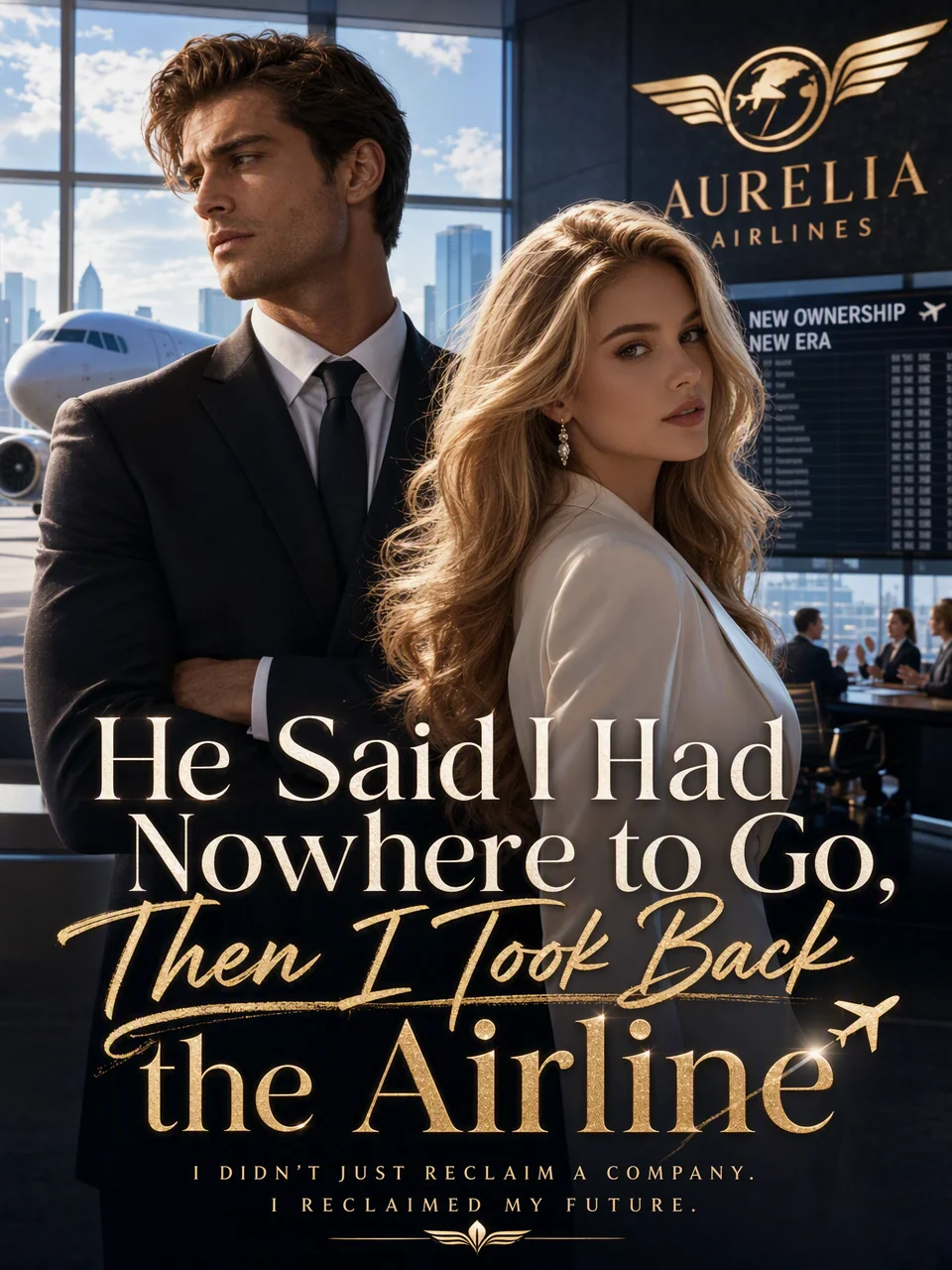He Said I Had Nowhere to Go, Then I Took Back the Airline Novel Cover