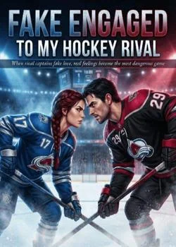 Fake Engaged to My Hockey Rival Novel Cover