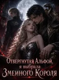 Обложка новеллы Отвергнутая Альфой, я выбрала Змеиного Короля