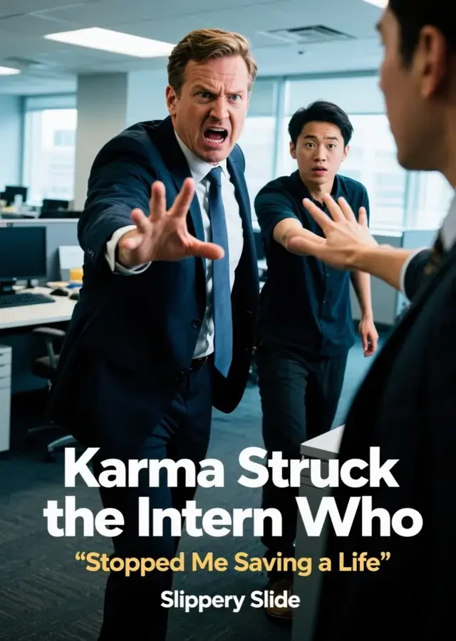 Karma Struck the Intern Who Stopped Me Saving a Life Novel Cover