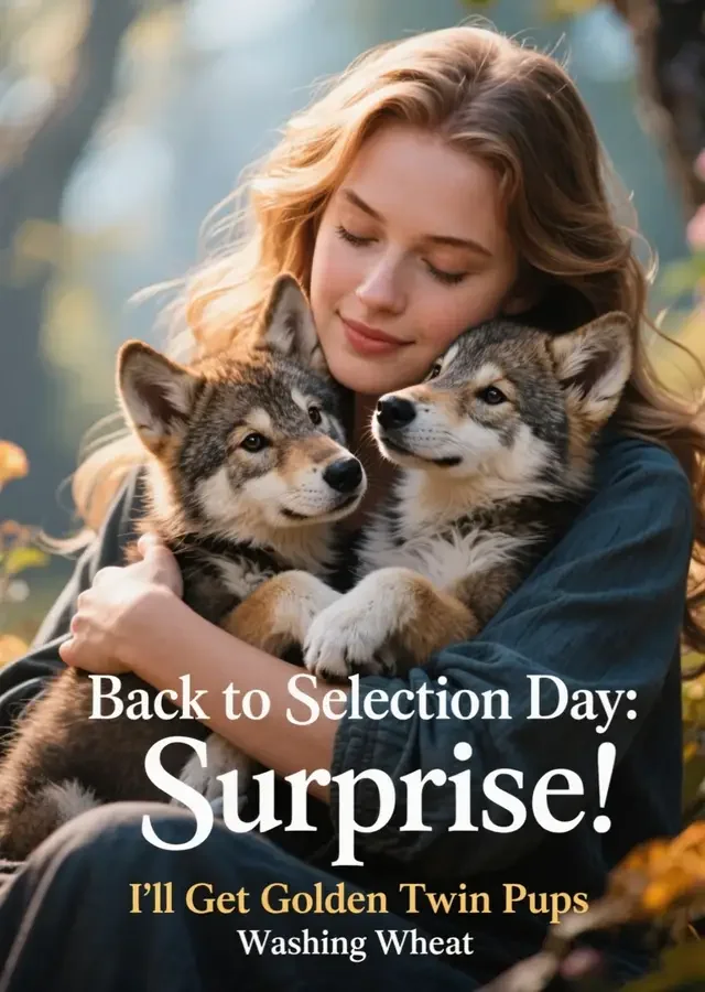 Back to Selection Day: Surprise, I'll Get Golden Twin Pups Novel Cover