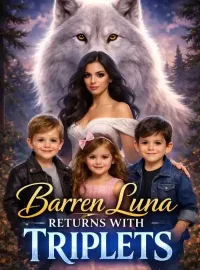 Barren Luna Returns with Triplets Novel Cover