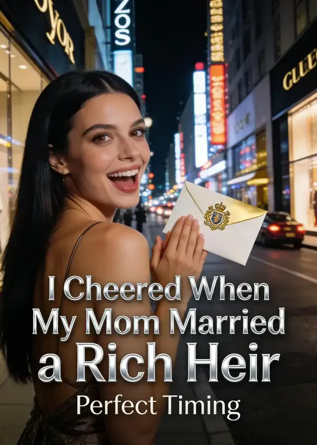 I Cheered When My Mom Married a Rich Heir Novel Cover